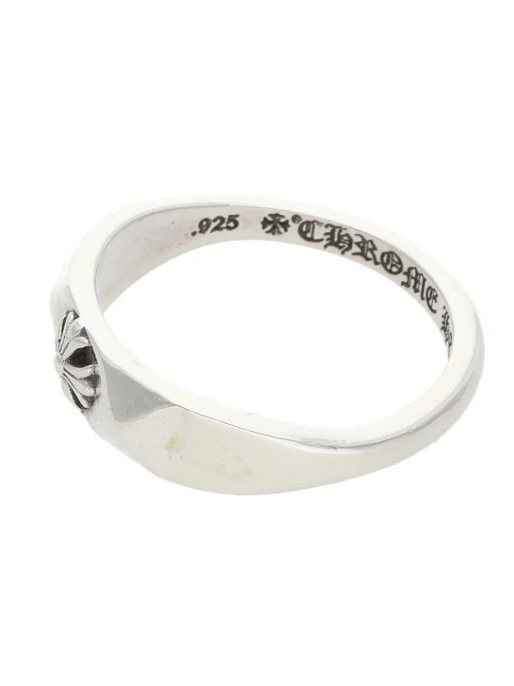 Chrome Hearts Bubblgm Pyramid Pls Bubble Gum Plus Silver Ring